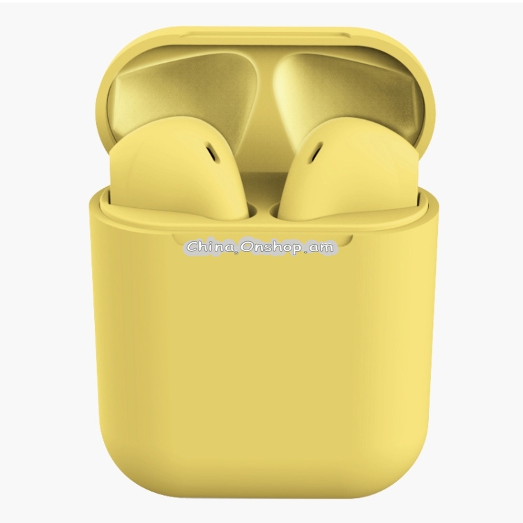 InPods 12 HiFi Wireless Bluetooth 5.0 Earphones with Charging Case, Support Touch & Voice Function
