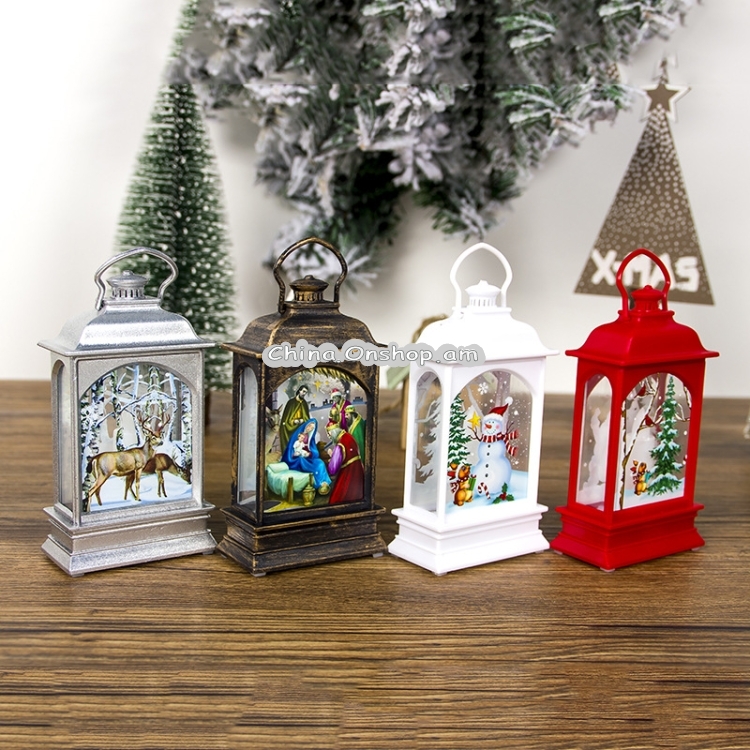 Creative Christmas Decorations Handheld Christmas Lantern