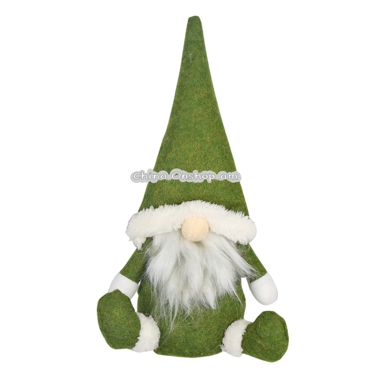 2 PCS CX20217 Faceless Doll Window Ornament Christmas Decoration