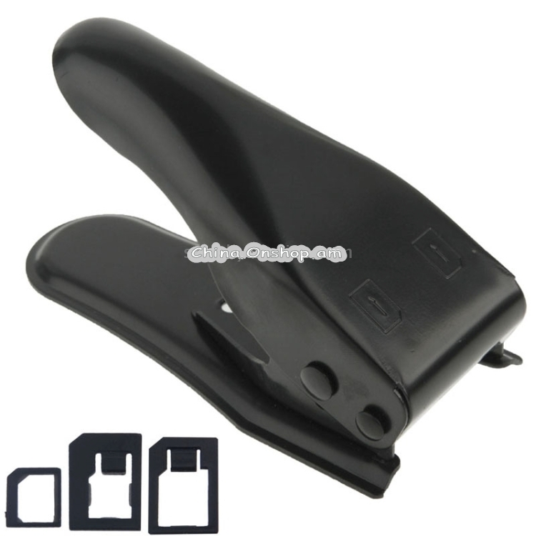 All in One Nano SIM Card & Micro SIM Card Cutter for iPhone 6 & 6 Plus / iPhone 5 / iPhone 4 & 4S / iPhone 3GS