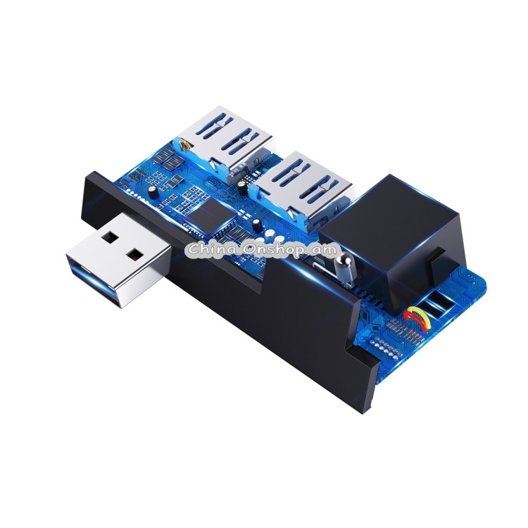 Baseus Multi-functional HUB for Surface Pro RJ45 + USB3.0 x 2