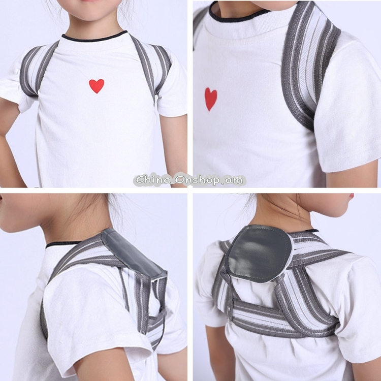 Children Adults Adjustable Magnetic Posture Corrector Back Pain Shoulder Support Orthopedic Corset Spine Support Brace Belt