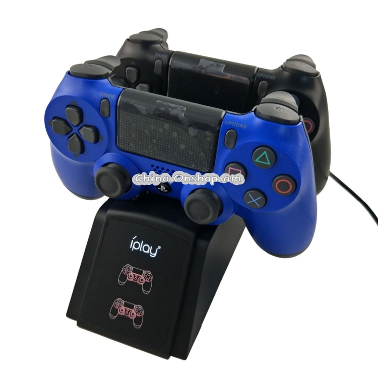 Dual Port Charging Dock Station Stand / Controller Charging Stand for For Sony Playstation 4 PS4