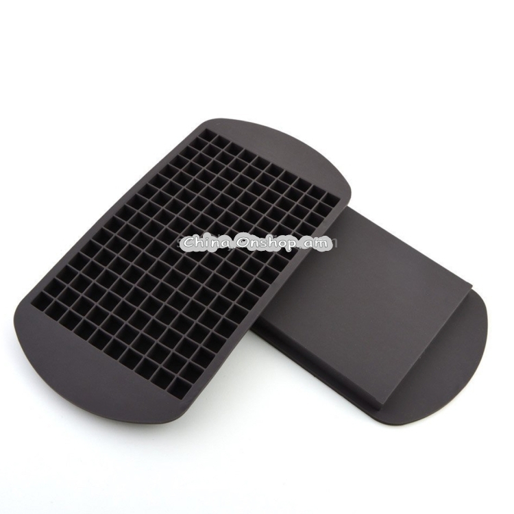 160 Lattice 1cm Small Cube Ice Trays Square Shape Silicone Ice Cube Trays
