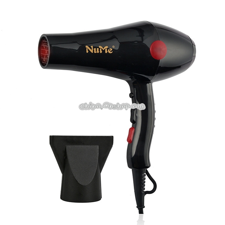 Professional PortableTravel Household Hairdryer Ionic Hairbrush Hair Style Tool