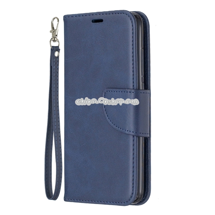 Retro Lambskin Texture Pure Color Horizontal Flip PU Leather Case with Holder & Card Slots & Wallet & Lanyard for Xiaomi Redmi 7A