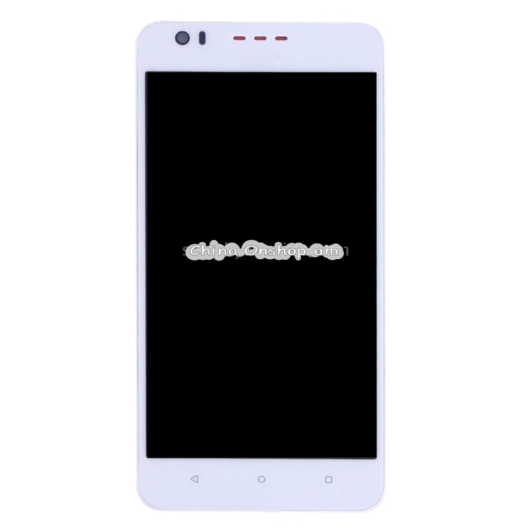 LCD Screen and Digitizer Full Assembly with Frame for HTC Desire 825 (White)