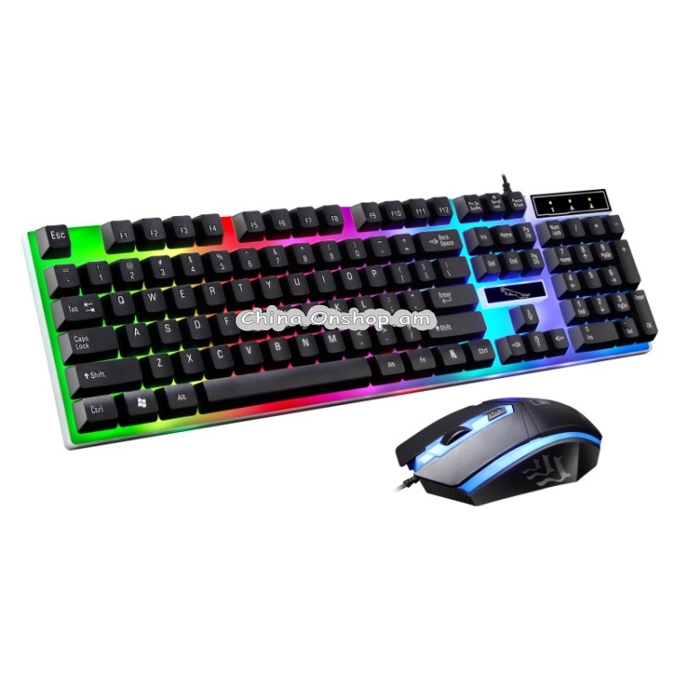 ZGB G21Wired Colorful Backlight Mechanical Feel Suspension Keyboard