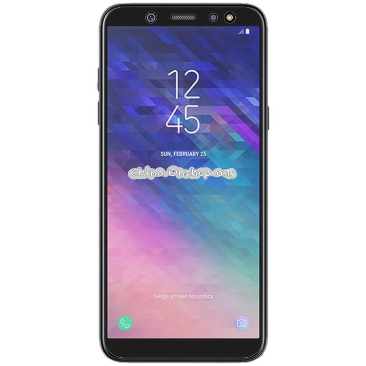 0.26mm 9H 2.5D Tempered Glass Film for Galaxy A6+ (2018)