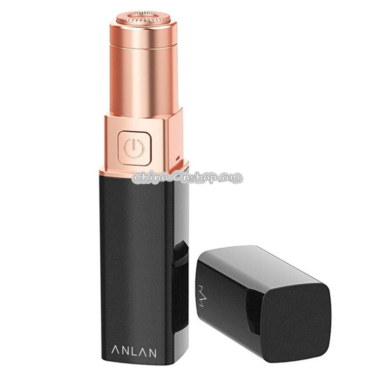 Anlan Electric Epilator Painless Hair Removal Upper Lip Cheeks Electric Epilator