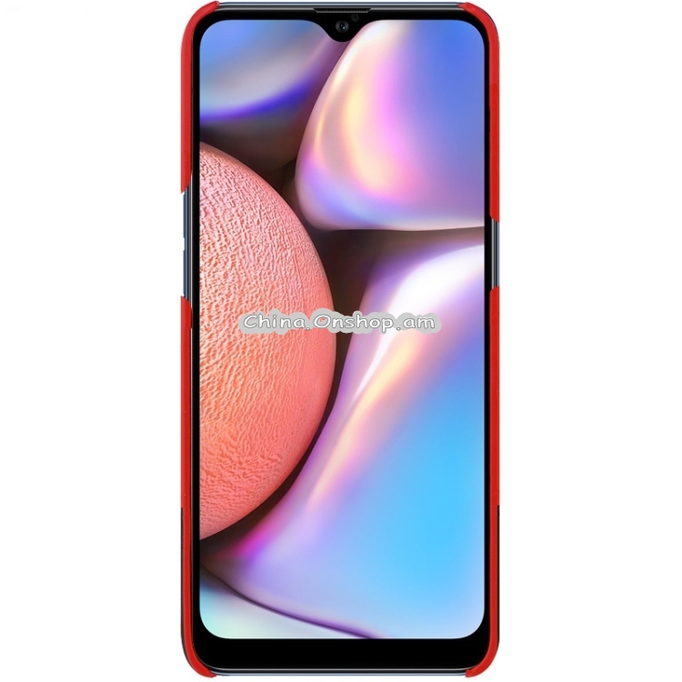 For Galaxy A20s Ruiyi Series Concise Slim PU + PC Protective Case With Explosion-Proof Membrane