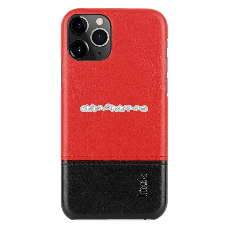 For iPhone 11 Pro Max Ruiyi Series Concise Slim PU + PC Protective Case With Explosion-Proof Membrane