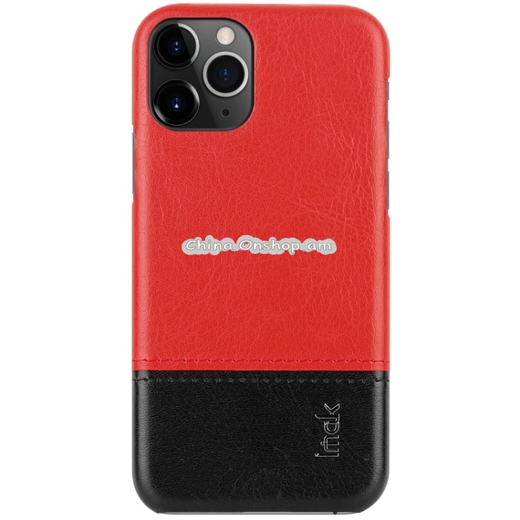 For iPhone 11 Pro Ruiyi Series Concise Slim PU + PC Protective Case With Explosion-Proof Membrane