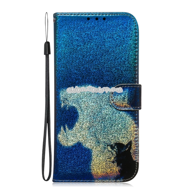 For Huawei Honor 7A / Y6 2018 Colored Drawing Pattern Colorful Magnetic Buckle Horizontal Flip PU Leather Case with Holder & Card Slots & Wallet & Lanyard