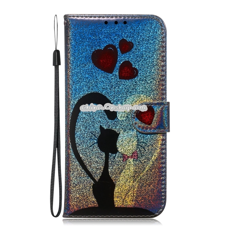 For Huawei Honor 7A / Y6 2018 Colored Drawing Pattern Colorful Magnetic Buckle Horizontal Flip PU Leather Case with Holder & Card Slots & Wallet & Lanyard