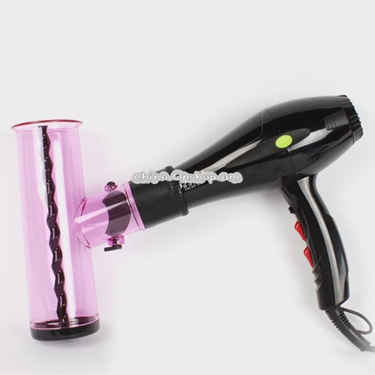 Professional Magic Wind Diffuser Hood Spin Hair Roller