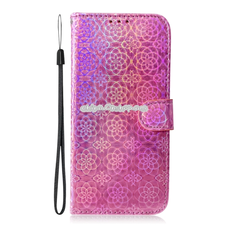 For Huawei Mate 20 Solid Color Colorful Magnetic Buckle Horizontal Flip PU Leather Case with Holder & Card Slots & Wallet & Lanyard