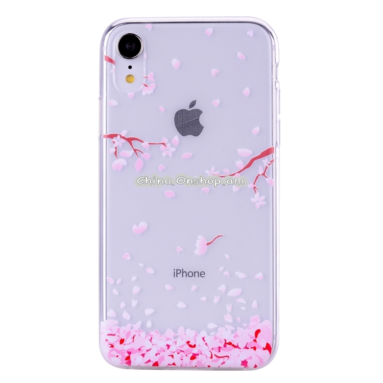 Coloured Drawing Pattern Highly Transparent TPU Protective Case For iPhone XS Max