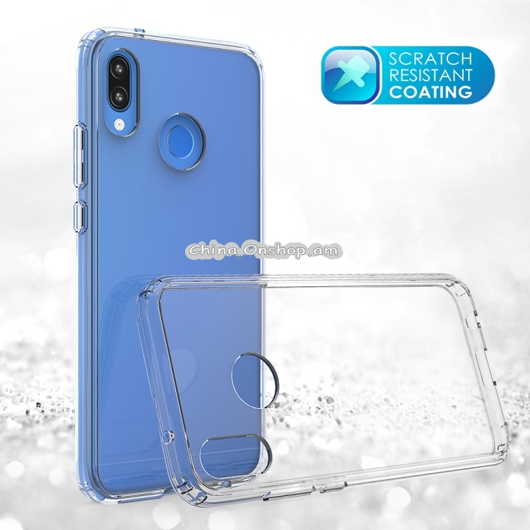 Scratchproof TPU + Acrylic Protective Case for Huawei P20 Lite