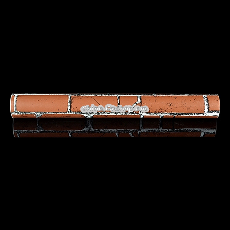 Coffee Brick Creative 3D Stone Brick Decoration Wallpaper Stickers Bedroom Living Room Wall Waterproof Wallpaper Roll