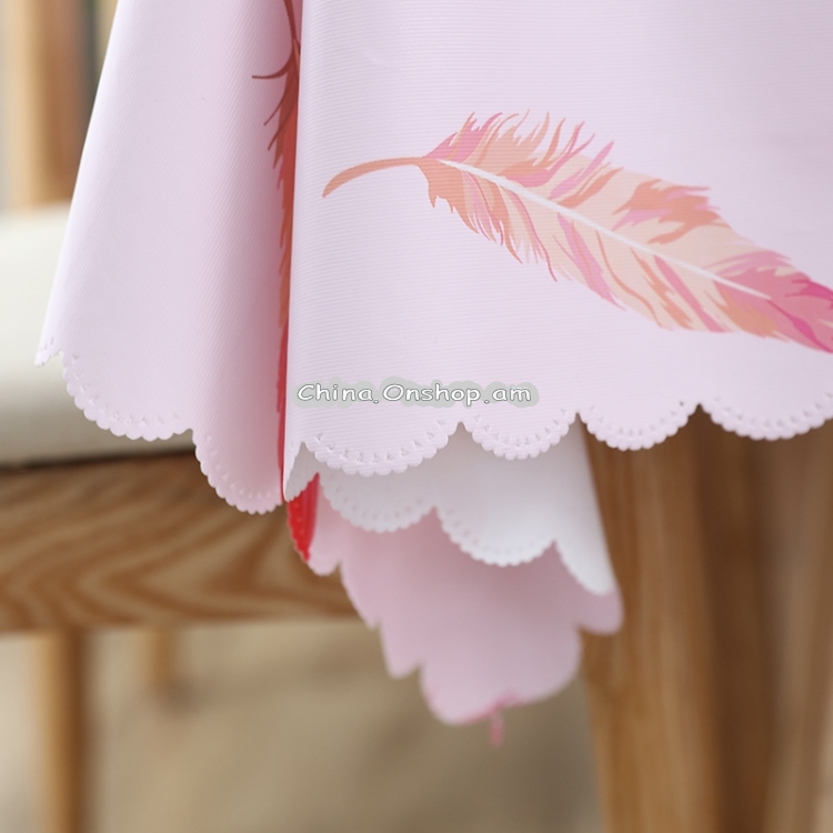Printinging Coffee Dining Table Cloth PVC Waterproof Oilproof Anti-scalding Tablecloth, Size:140x180cm Dining Table(Cactus)