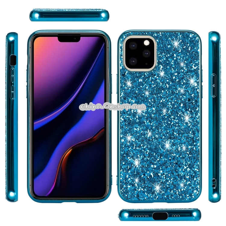 Glitter Powder Shockproof TPU Protective Case for iPhone 11 Pro Max
