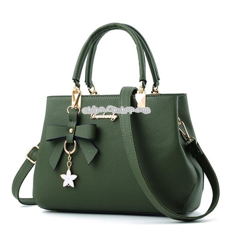 Women Luxury Tote Plum Blossom Bow Sweet Messenger Bag