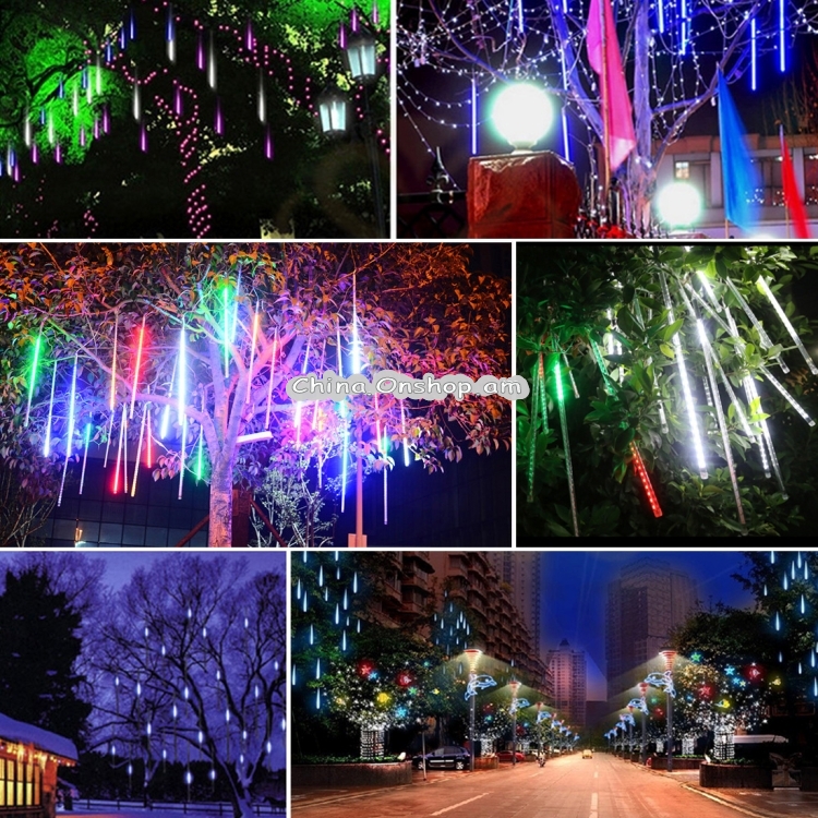 20cm 8 Light Bars Meteor Shower Lamp