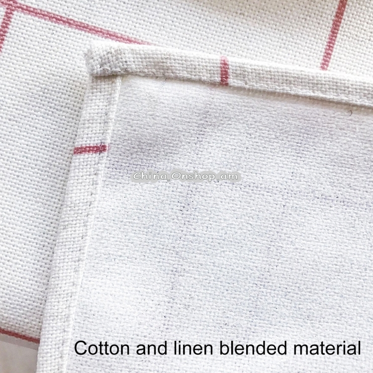 Ballet Pattern Waterproof Anti-scalding Rectangle Cotton and Linen Table Cloth, Size: 140 x 100cm