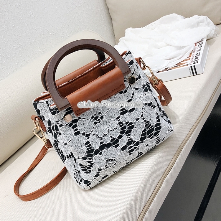 Leisure Fashion Lace Shoulder Bag Messenger Bag Handbag