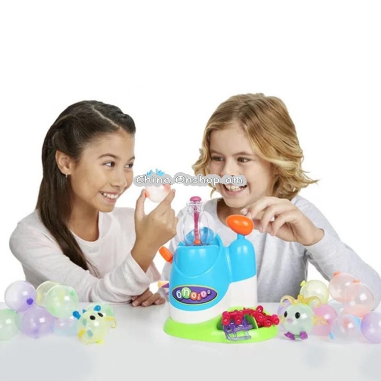 Manual Sticky Ball Inflatable Bubble Machine Children's Educational Toys