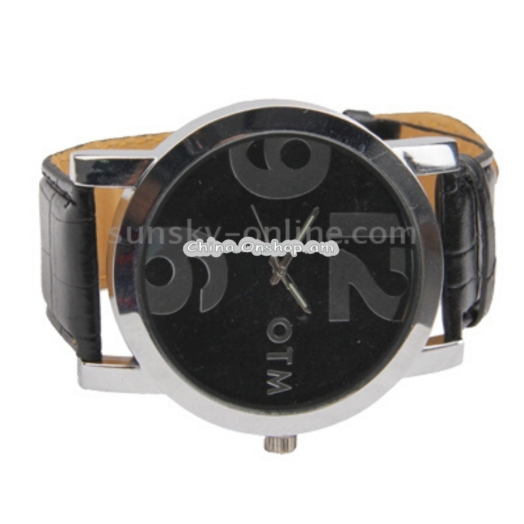 Digital Style Unisex Quartz Wrist Watch with Leather Band Strap for Girl Boy