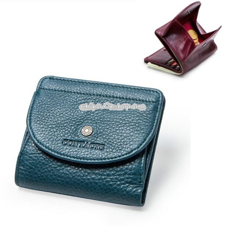 Genuine Leather Women Wallet Fashion Coin Purse Lady Money Bag Mini Clutch