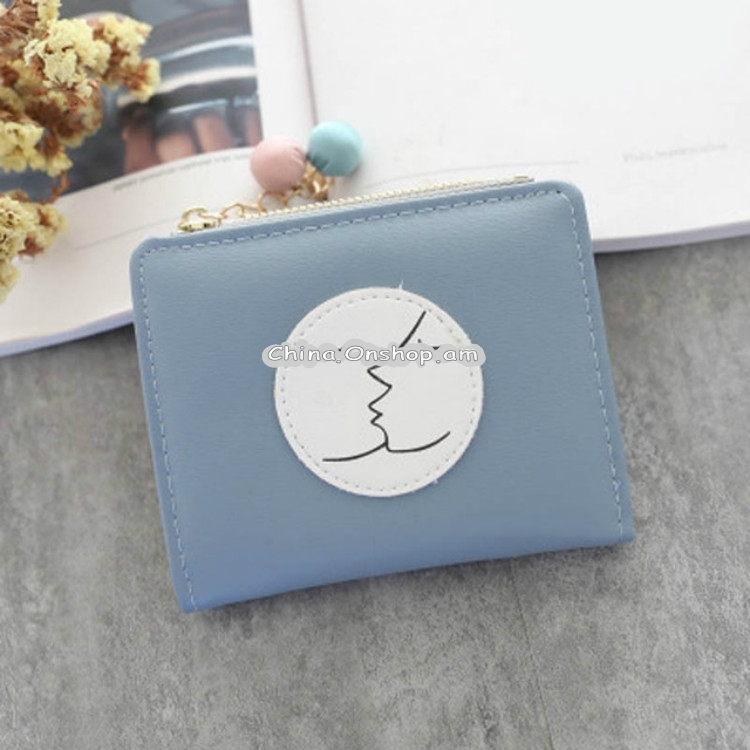 Simple Multi-function Tassel Zip Pendant Small Wallet Purse