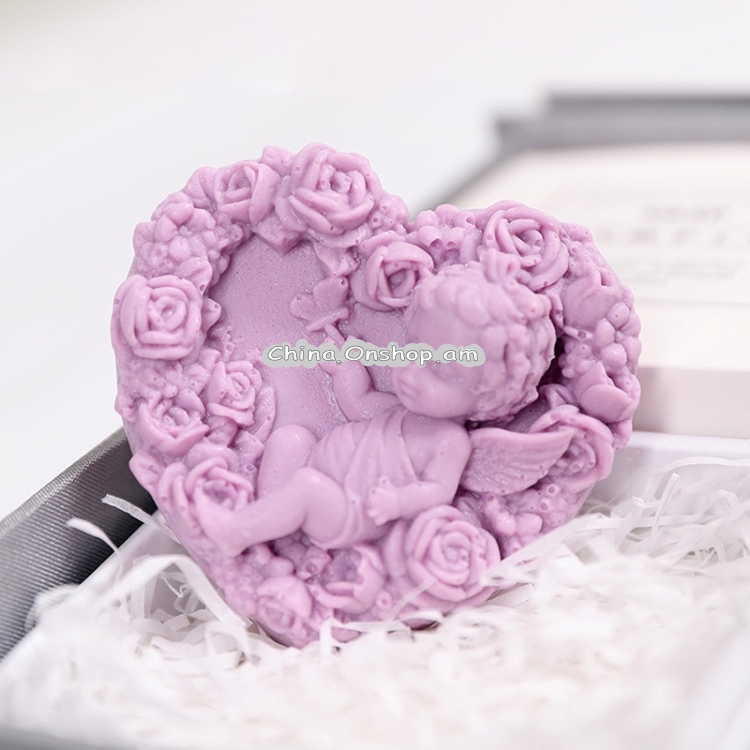 Creative Valentine Day Gift Soap Flower Rose Gift Box Souvenir