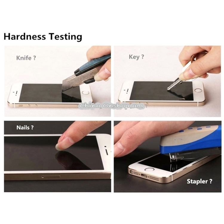 Surface Hardness 2.5D Explosion-proof Tempered Glass Film for Huawei P8