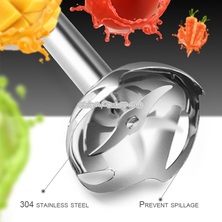 Multi-function Household Small Handheld Electric Stir Stick Baby Food Machine Food Supplement Kitchen Egg Beater, CN Plug, Specification:Two-Piece Set