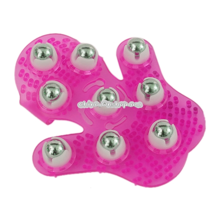 Thickened Palm-shaped Handheld Ball Slimming Meridian Massager