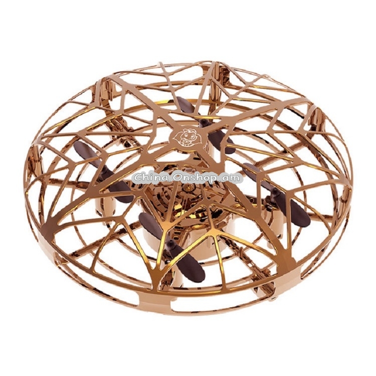 UFO Induction Aircraft Gesture Four-axis Induction Flying Saucer Suspension Children Toys