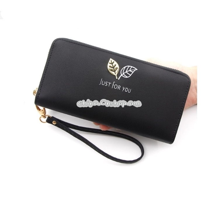 R111-28 Ladies Fashion Zipper Clutch Bag Wallet Card Bag Wallet