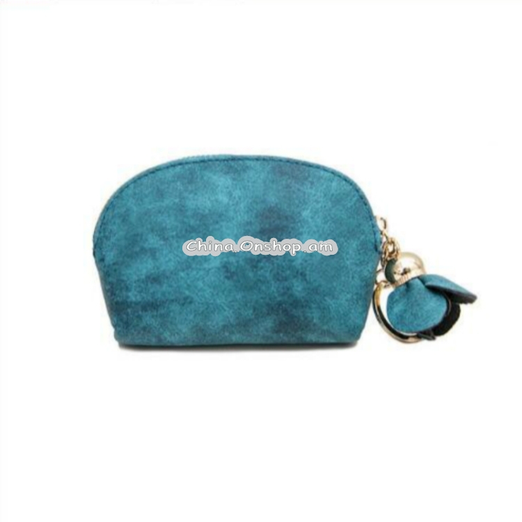 Creative Mini Cute Coin Purse with Flower Tassel Pendant