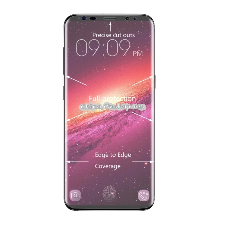 Պաշտպանիչ շերտ Samsung Galaxy S9 PET Full Screen Curved Heat Bending HD Screen Protector Film