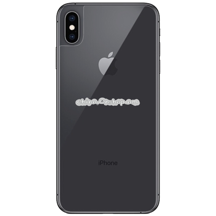0.1mm HD Straight Edge PET Back Protector for iPhone XS Max