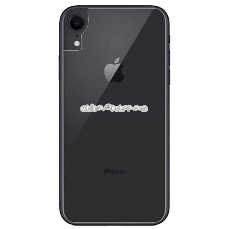 0.1mm HD Straight Edge PET Back Protector for iPhone XR