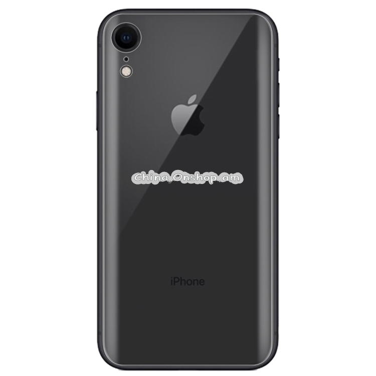 0.1mm 3D Curved Edge HD PET Back Full Screen Protector for iPhone XR