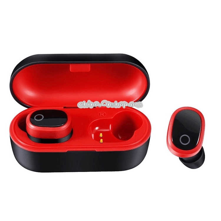DT-6 IPX Waterproof Bluetooth 5.0 Wireless Bluetooth Earphone with 400mAh Magnetic Charging Box