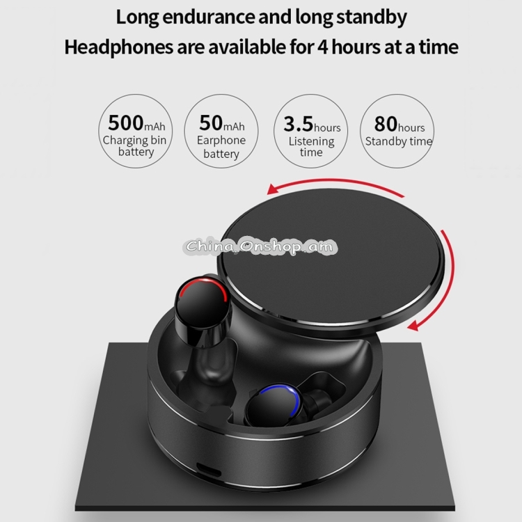ME-28 Bluetooth 5.0 Monaural Rotatable Stereo Wireless Bluetooth