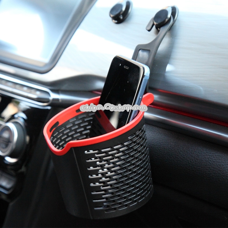 3R-2157 Car Auto PP Hook Organizer Storage Hanger Box