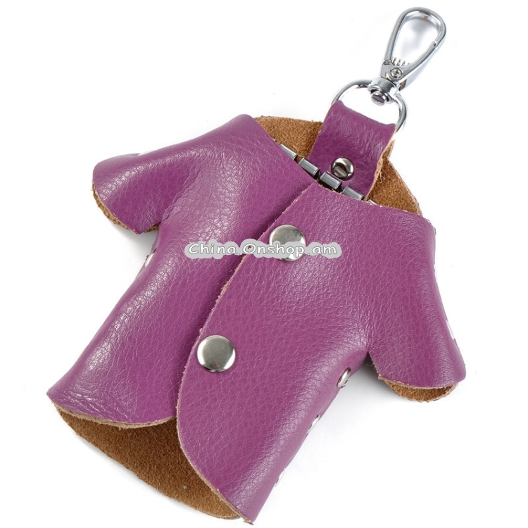 Car Key Wallet Holder Genuine Leather Unisex Key Organizer Bag