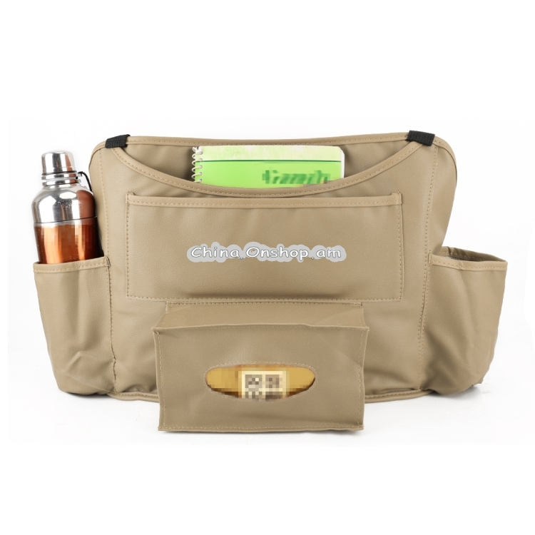 Car Auto Back Seat Drink Food Cup Bag Napkin Bag Multi-purpose Pouch Chair Back Pocket Multi-functional